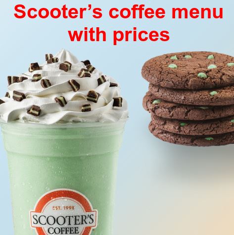 scooter's coffee menu with prices
